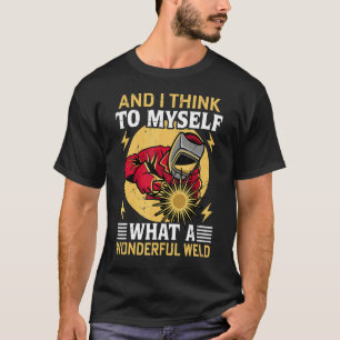 Manar Welding Vintage Blacksmith Pappa Worker Weld T Shirt