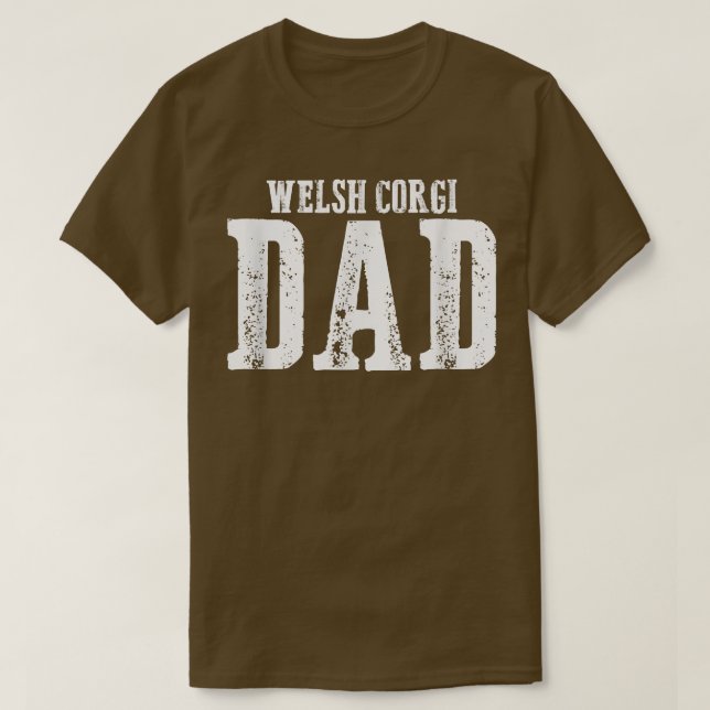 Manar Welsh Corgi Pappa T Shirt (Design framsida)