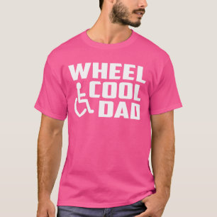 Manar Wheel Coola Pappa Handicap Rullstol Parapleg T Shirt