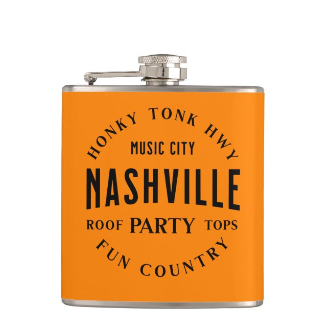Manar Whiskey Party Liquor Vinyl Wrapped Flask Fickplunta (Framsidan)