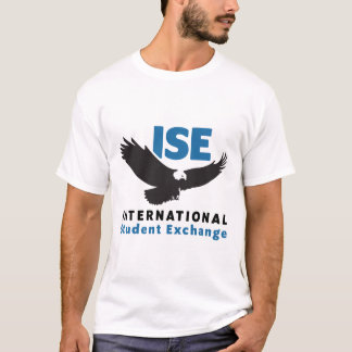 Manar White-shirt med ISE Square-Logotyp T Shirt