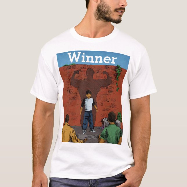 Manar Winners TShirt T Shirt (Framsida)