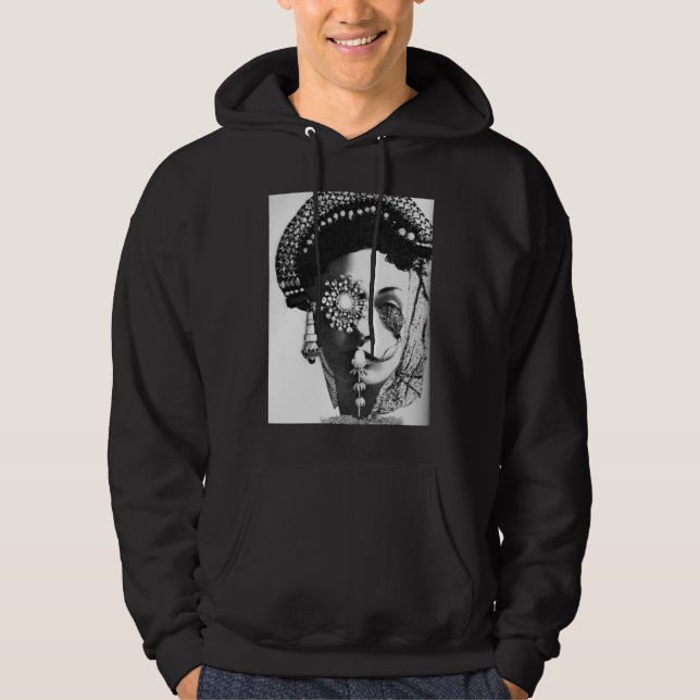 Manar Woman-målare svettare mysiga mode FRIDA KAHL Hoodie (Framsida)