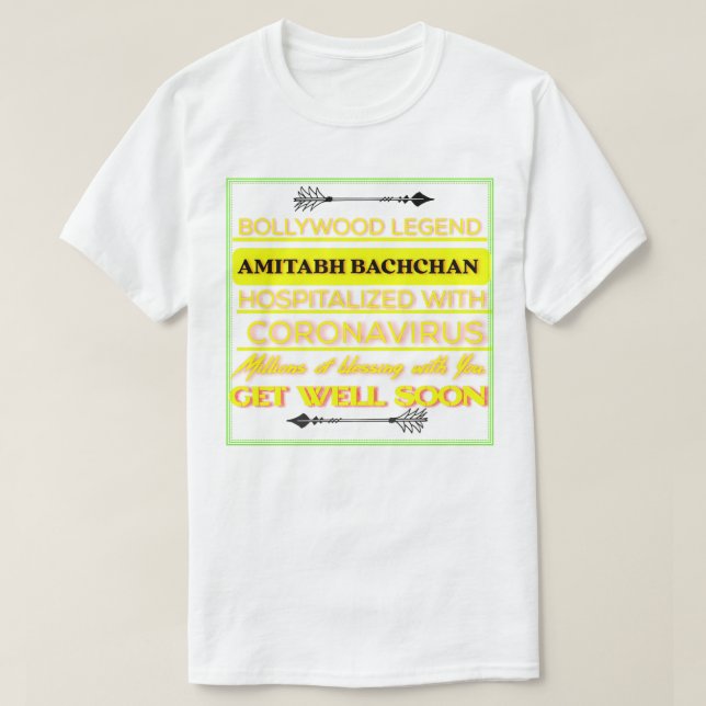 Manar Women Amitabh Bachchan får utstå tröja (Design framsida)