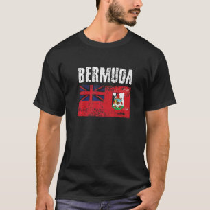 Manar Women Bermuda National Pride Distress Bermud T Shirt