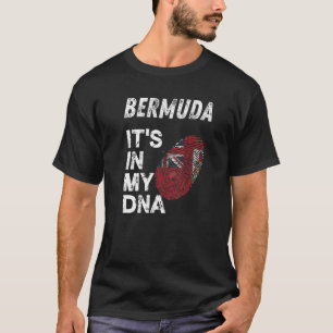 Manar Women Bermuda Roots Pride Dna Fingerprint Be T Shirt
