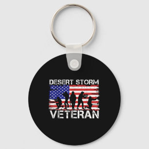 Manar Women Desert Shield Vet Desert Storm Veteran Nyckelring