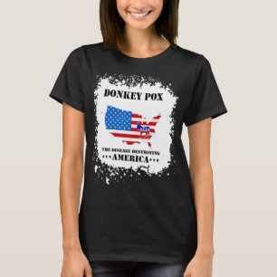 Manar Women Donkey Pox the Disease som förstör Ame T Shirt