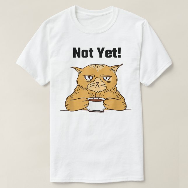 Manar Women Funny Morgonkaffe TShirt T-Shirt (Design framsida)