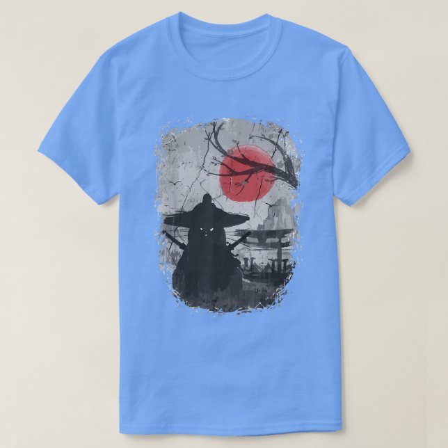 Manar Women Graphic Tee Japanska Anime Samurai  (Design framsida)
