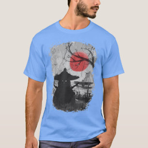 Manar Women Graphic Tee Japanska Anime Samurai