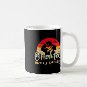 Manar Women Hawaiian Ohana Elak Family Summer Beac Kaffemugg
