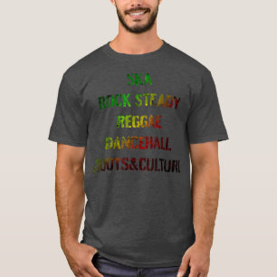 Manar Women Jamaica Reggae Music Dancehall Reggae T Shirt