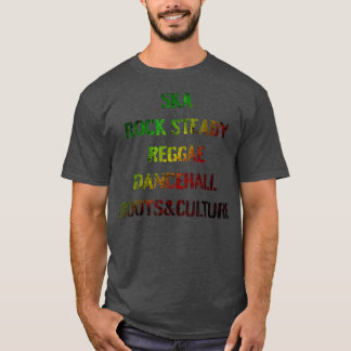 Manar Women Jamaica Reggae Music Dancehall Reggae T Shirt
