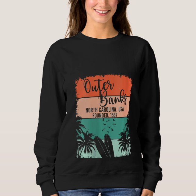 Manar Women Kids Obx North Banker Shirts T Shirt (Framsida)