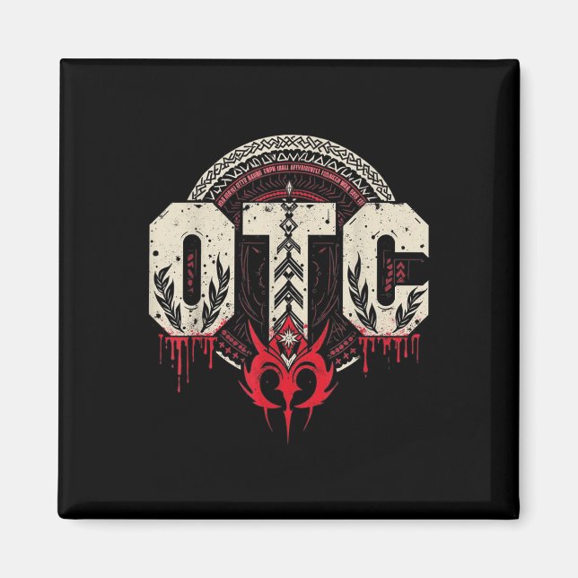 Manar Women Kids Otc Bloodline Roman Wrestling Flä Magnet (Framsidan)