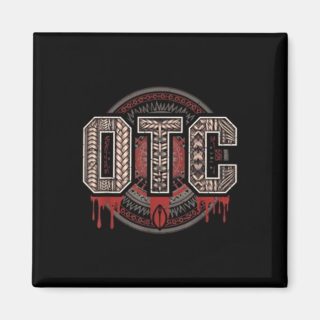 Manar Women Kids Otc Bloodline Wrestling Roman Flä Magnet (Framsidan)