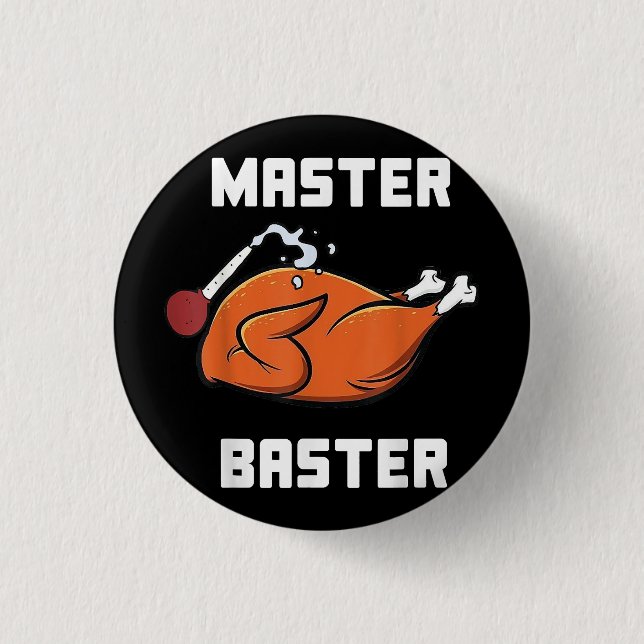Manar Women Master Baster Funny Turkey Baster Tack Knapp (Framsida)