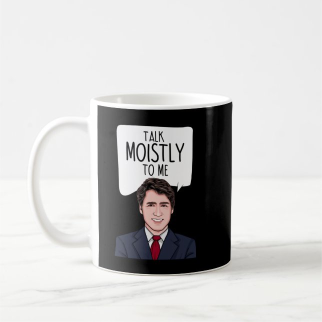 Manar Women Prime Justin Minister Trudeau Graphic  Kaffemugg (Vänster)