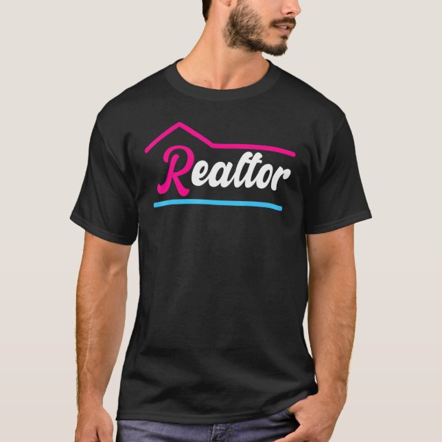 Manar Women Realtor Real Gods Agent Broker Realtor T Shirt (Framsida)