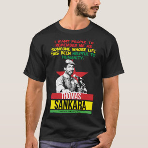 Manar Women Thomas Africanist Sankara Graphic for  T Shirt