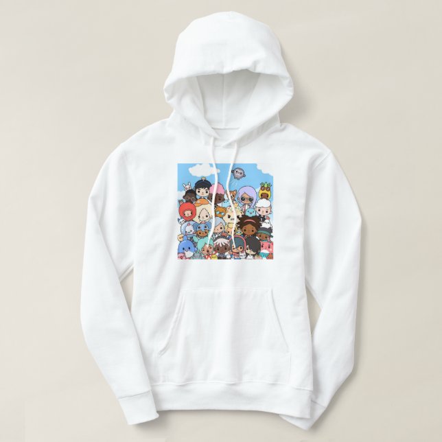 Manar Women Toca Child Boca Friendly Graphic for F Hoodie (Design framsida)