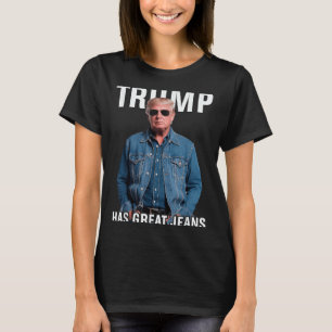 Manar Women Trump har Underbart Jeans Funny Meme T Shirt