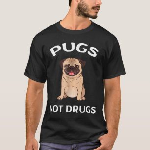 Manar Women Young Pugs not Drug Rolig tröja
