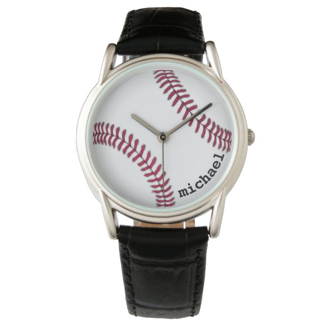 Manar Women's Baseball Watch Personlig Gift Armbandsur (Framsida)