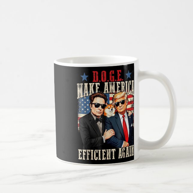 Manar Womens Doge Department of Government Kaffemugg (Höger)