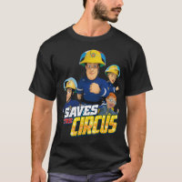 Manar Womens Fireman Children Tecknads Sam Funny M