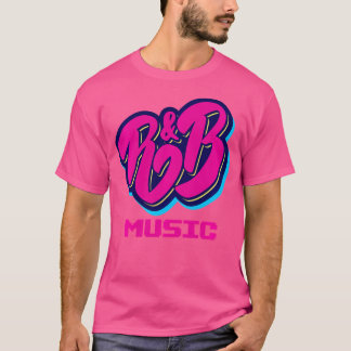 Manar Women's Kids Coola Retro Rb Music Party Grap T Shirt