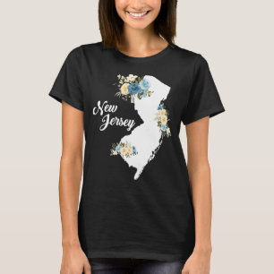 Manar Womens Kids New jersey Hemstat Karta Flowers T Shirt