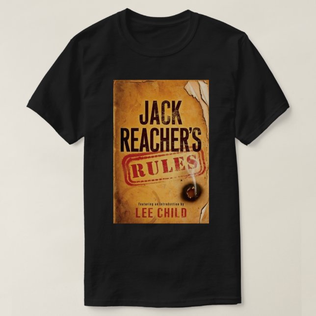 Manar Womens Reacher sa ingenting, Jack Reacher Vi T Shirt (Design framsida)