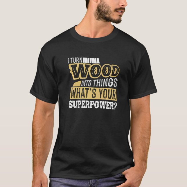 Manar Woodworking Carpenters Pappa Carpenter Woodw T Shirt (Framsida)
