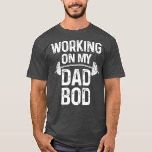 Manar Workin on My Pappa Bod Funny pappa Gift for  T Shirt