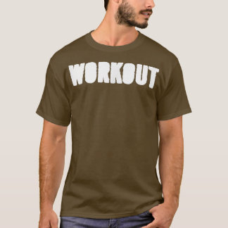 Manar WORKOUT Gym Fitness Workout Bodybuilding Mot T Shirt
