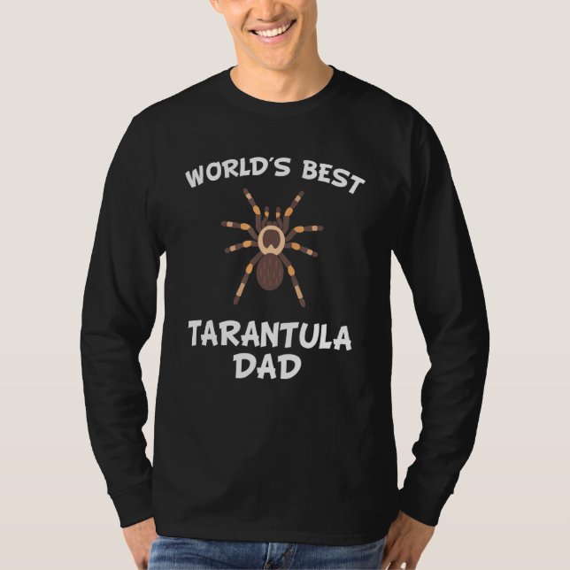 Manar World Best Tarantula Pappa Spider Owner T Shirt (Framsida)