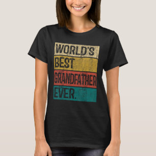 Manar World's Best Grandfather All Vintage Pappa T Shirt