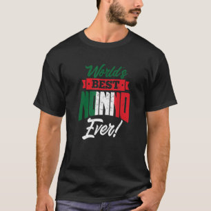 Manar World's Best Nonno Aldrig Italy Grandpa Ital T Shirt