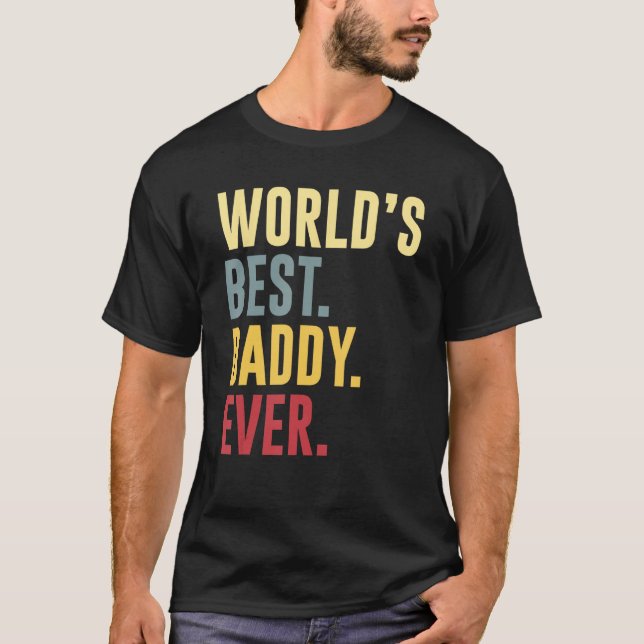 Manar World's Best Pappa Aldrig Shirt Funny Pappor T (Framsida)