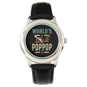 Manar World's Best PopPop Far Grandpa Gift Armbandsur