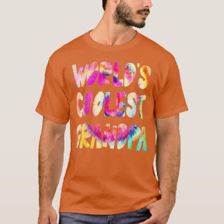 Manar Worlds Coolest Grandpa All Coola Tie Dye T Shirt