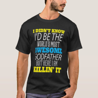 Manar World's Most Fantastisk Godfather Best Godfa T Shirt