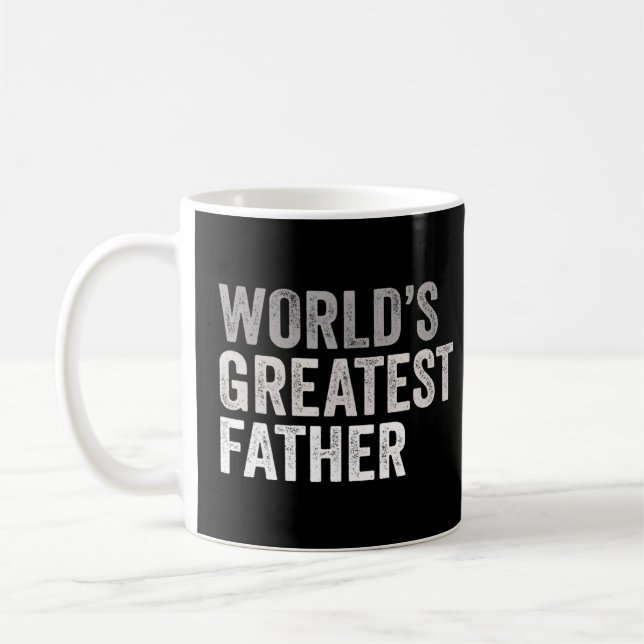 Manar Worlds Största Far Pappa pappa Pappa Kaffemugg (Vänster)