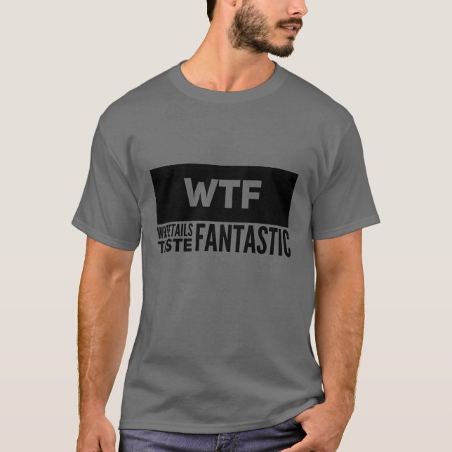 Manar WTF Whitetails Taste Fantastic T-Shirt (Framsida)