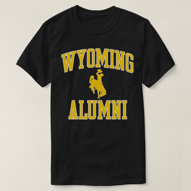 Manar Wyoming Cowboys Apparel Alumni Classic Arch T Shirt (Design framsida)