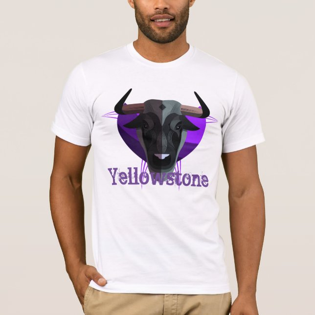 Manar Yellowstone T-Shirt (Framsida)