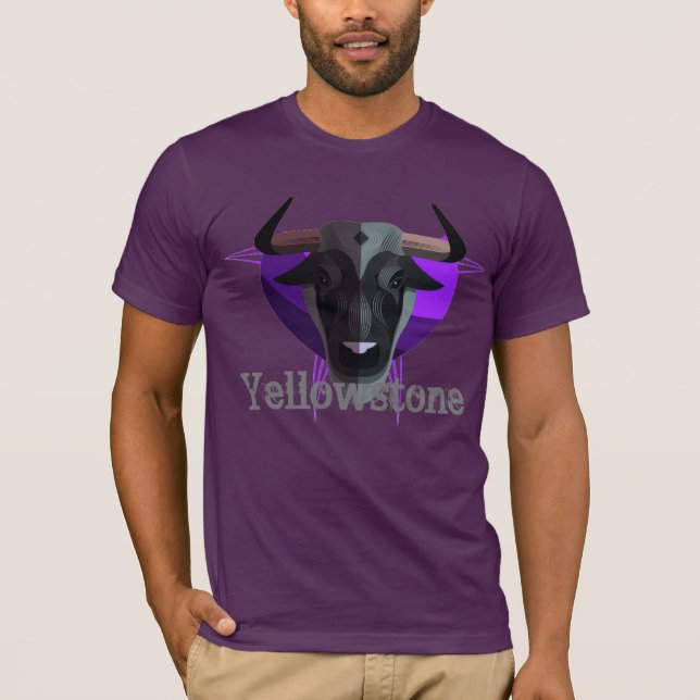 Manar Yellowstone T-Shirt (Framsida)