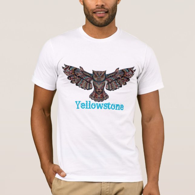 Manar Yellowstone T-Shirt (Framsida)